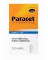 Paracet 125mg stikkpiller, 10 stk 