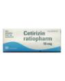 Cetirizin ratiopharm 10mg tabletter 30 stk 