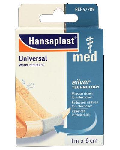 Hansaplast Med Universal 6cmx1m, 1 stk