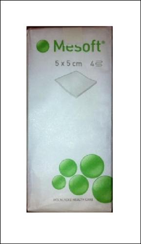 Mesoft usterile kompresser 5x5cm, 100 stk