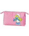 Smurf toalettmappe rosa 1stk 