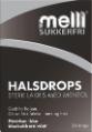 Melli halsdrops med sterk laksris og mento,l 24 drops 