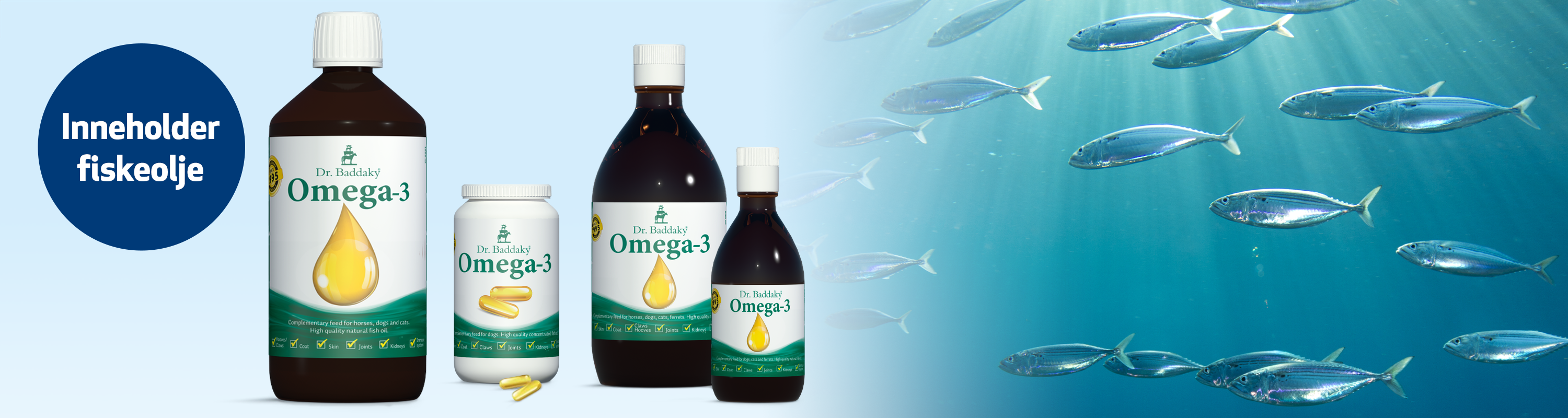 Dr. Omega-3 dyr - Apotek 1