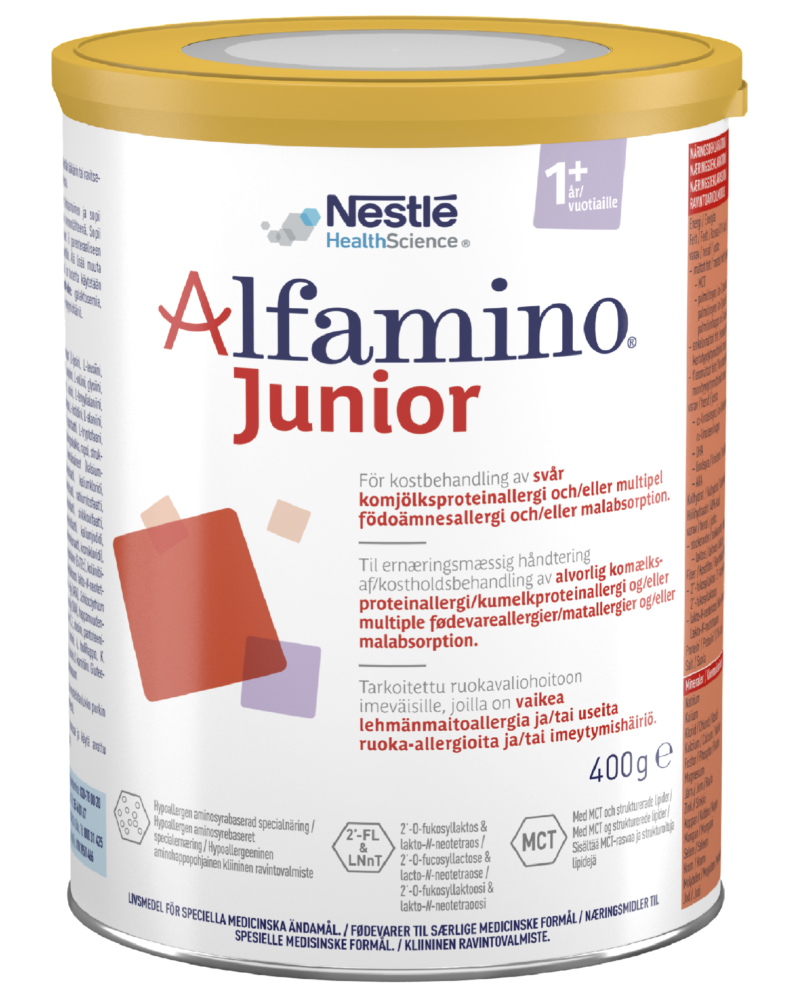 Alfamino Junior spesialnæring pulver 400 g