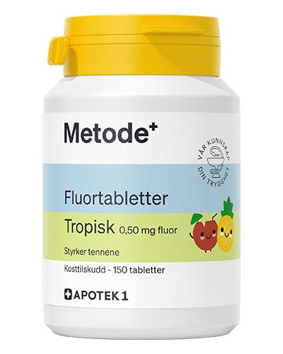 fluortabletter 0,5mg tropisk smak 150 stk