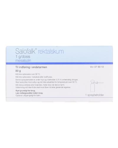 Salofalk Rektalskum 1 g/dose 14 doser - Apotek 1