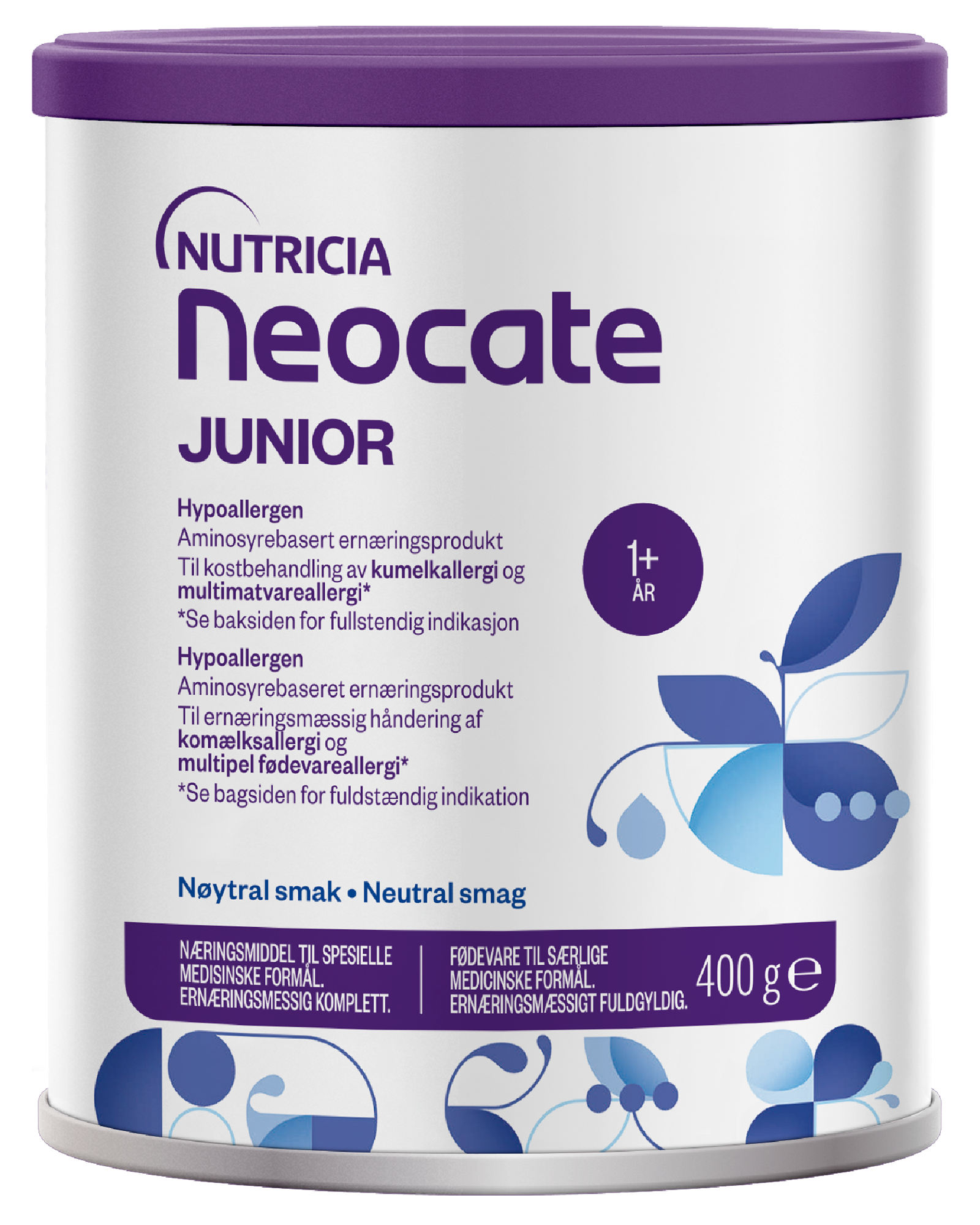 Neocate Junior pulver nøytral 400 g