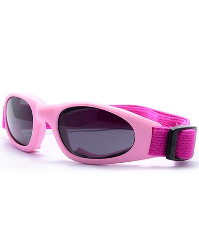 Torrent frekvens upassende Minibrilla solbrille barn rosa m/ stropp 0-2 år 1stk - Apotek 1