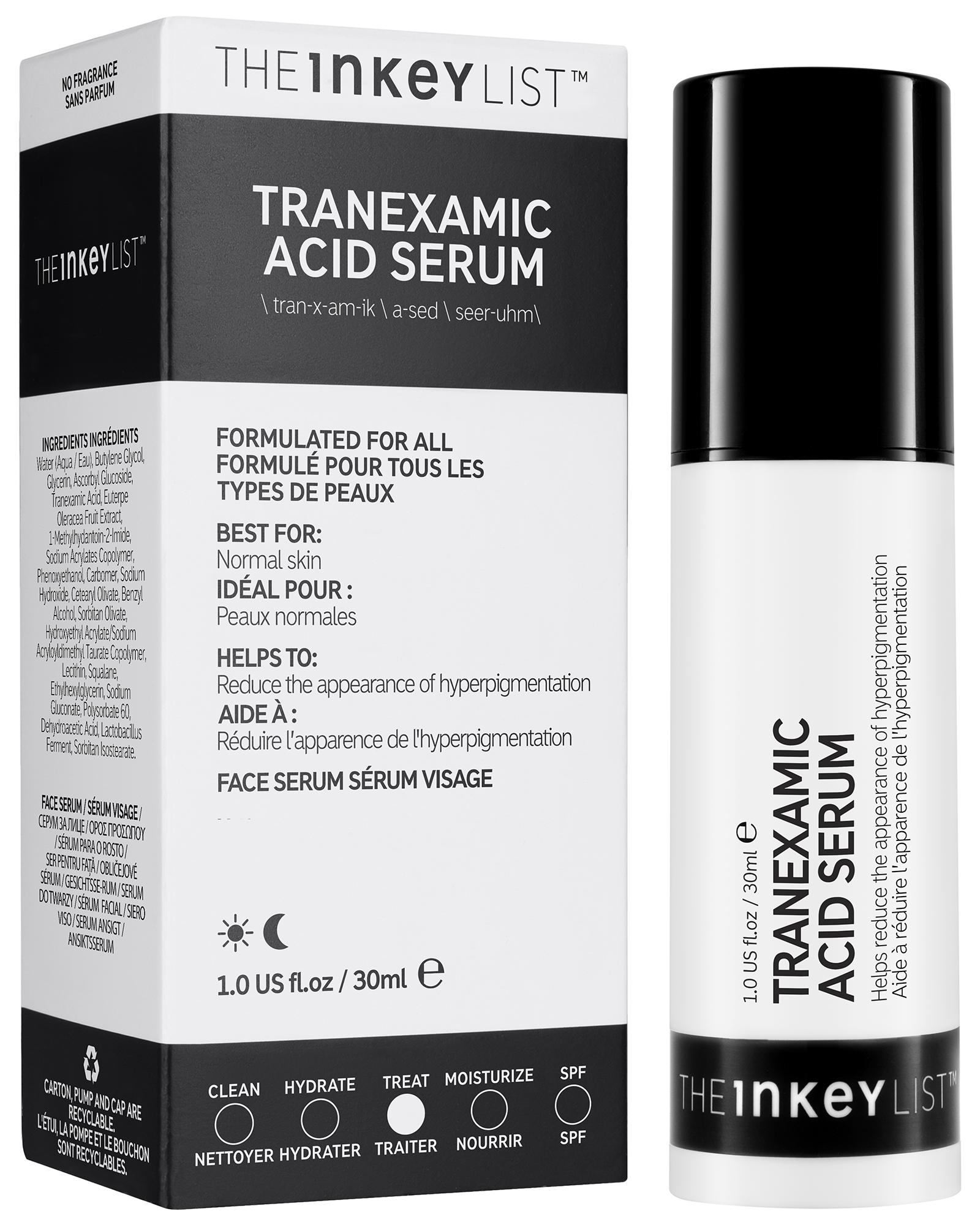 Bilde av The Inkey List Tranexamic Acid Serum, 30 ml