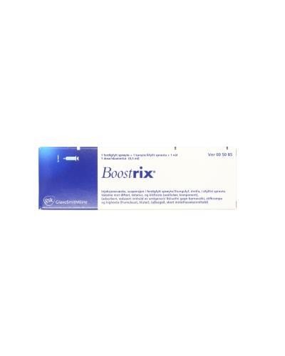 Boostrix Injeksjonsvæske, suspensjon 0,5 ml - Apotek 1