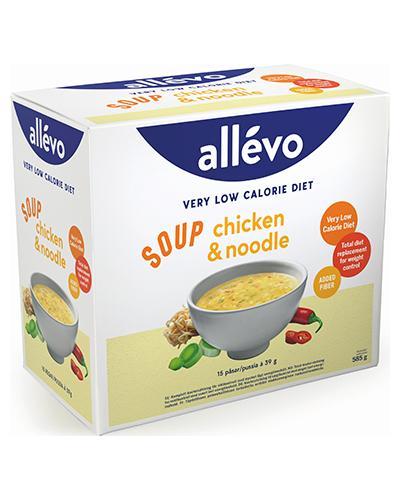 Allevo VLCD Soup Chicken & Noodle, 15 x 39 g