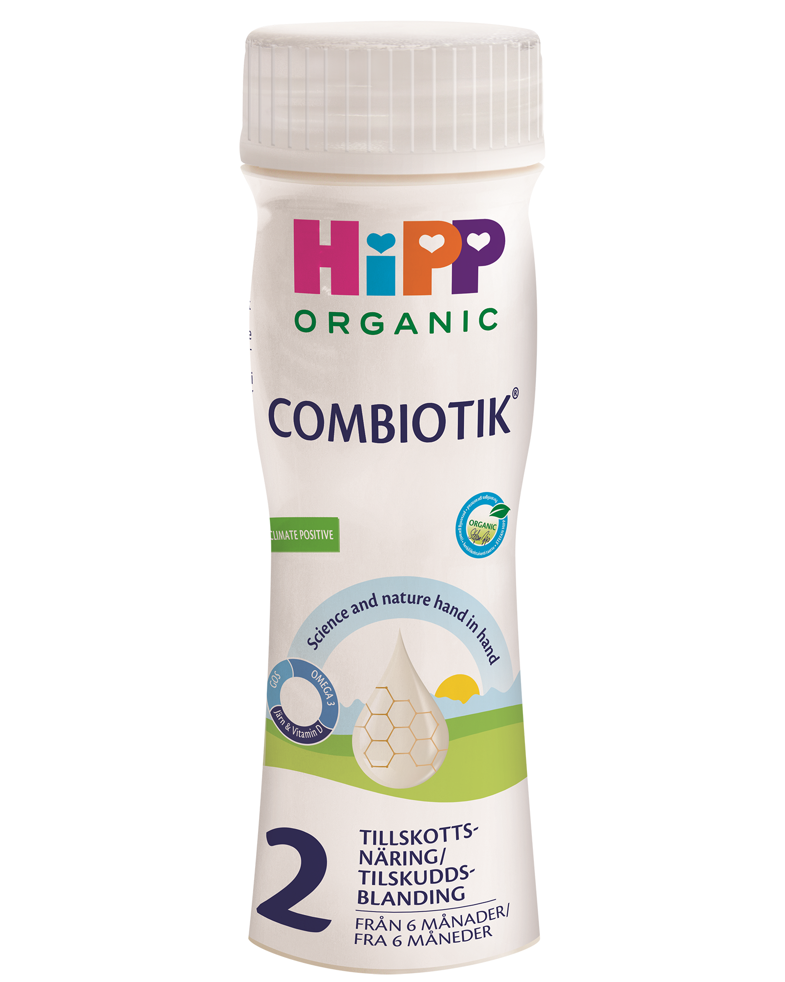 Hipp Combiotik 2 tilskuddsblanding drikkeklar 200 ml