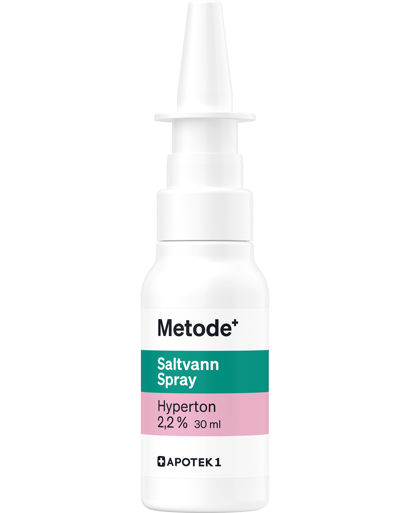 Metode hyperton saltvannsspray 2,2% 30 ml - Apotek 1