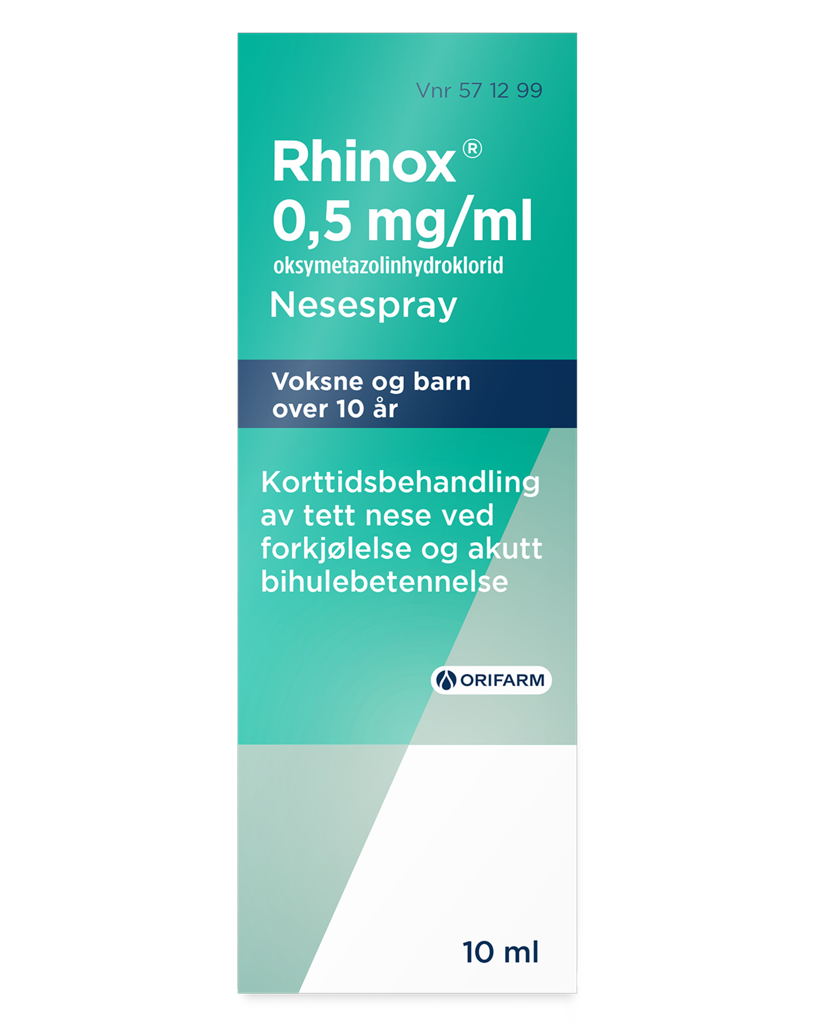 Rhinox 0,5 mg/ml nesespray 10 ml - Apotek 1