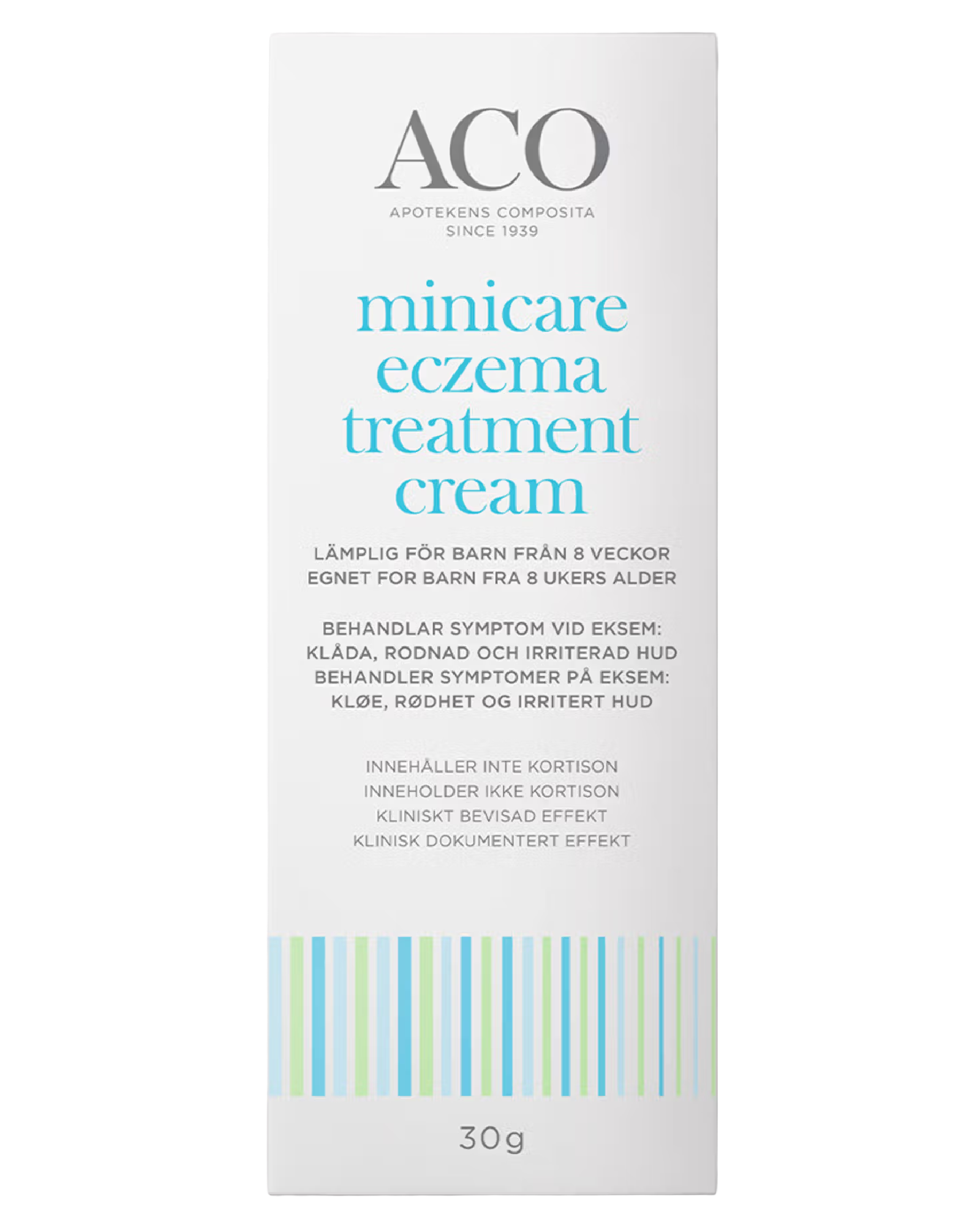 ACO Minicare Eczema behandlende krem 30 g