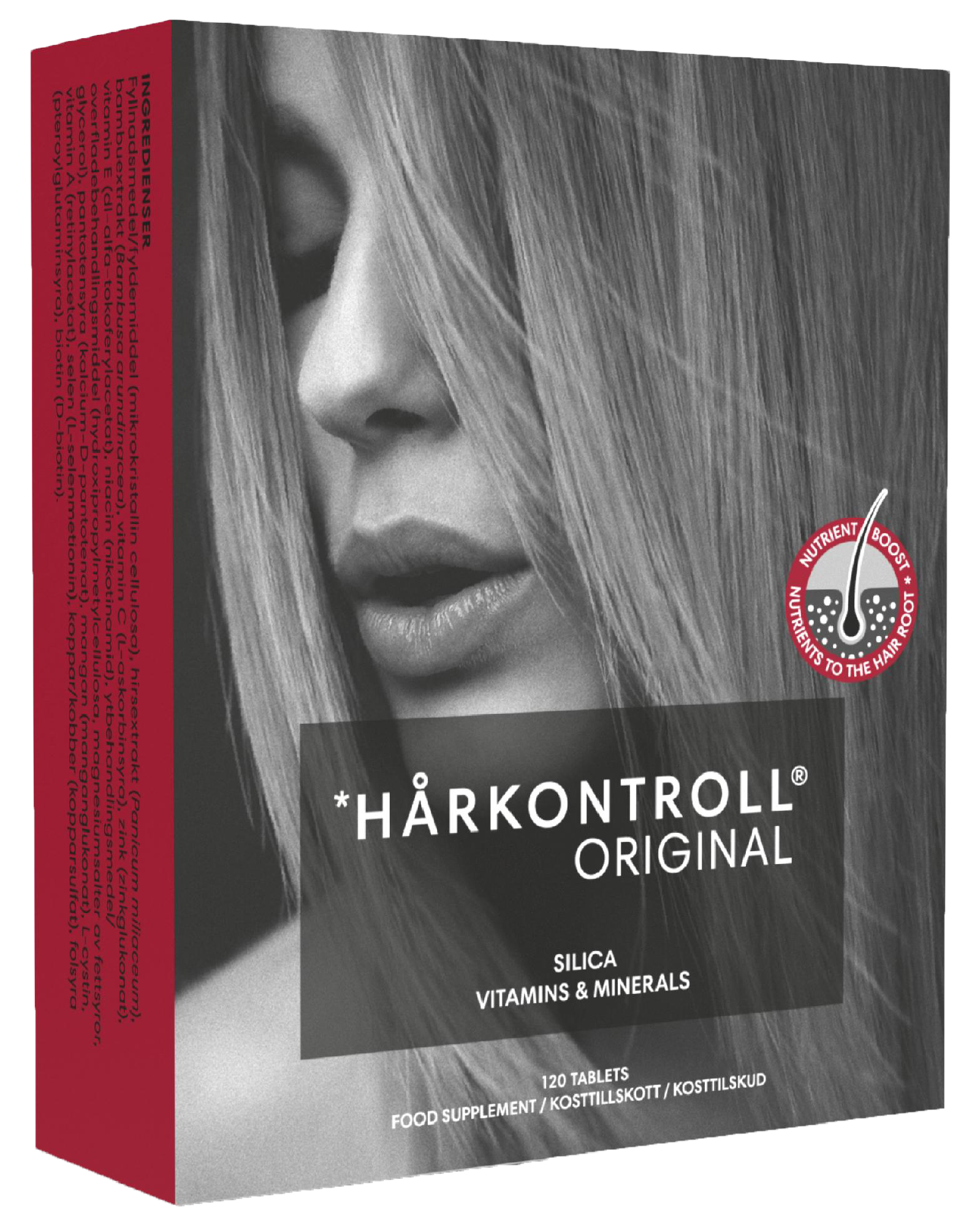 Hårkontroll Original, 120 tabletter