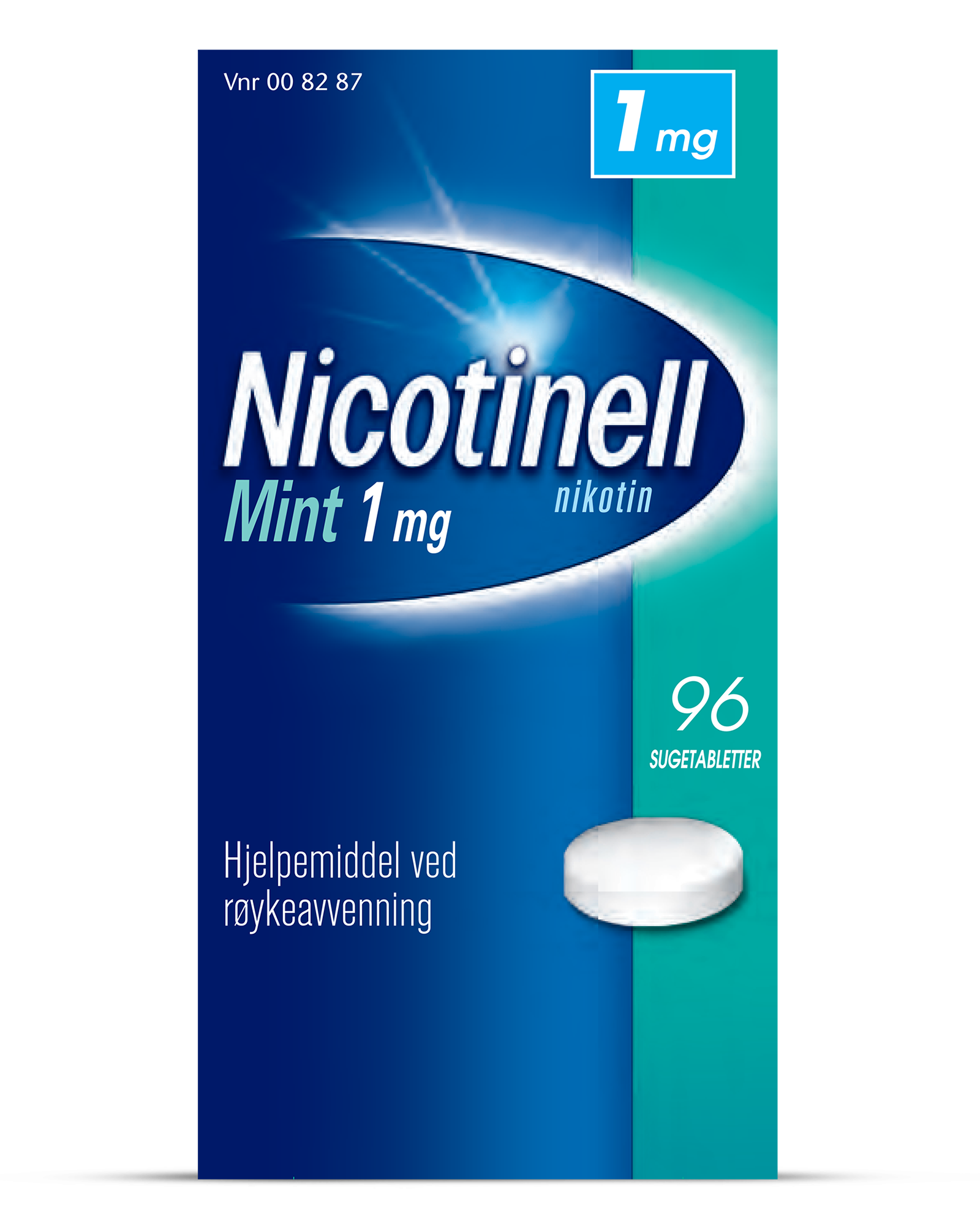 Nicotinell 1mg sugetabletter mint 96 stk - Apotek 1