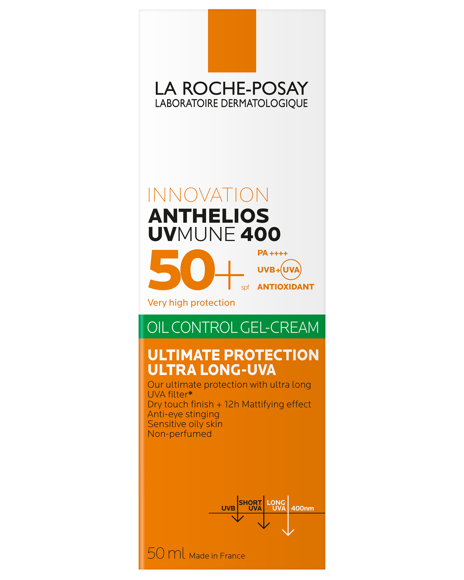 La Roche-Posay Anthelios Uvm Oil Co solkrem SPF50+ 50 ml - Apotek 1
