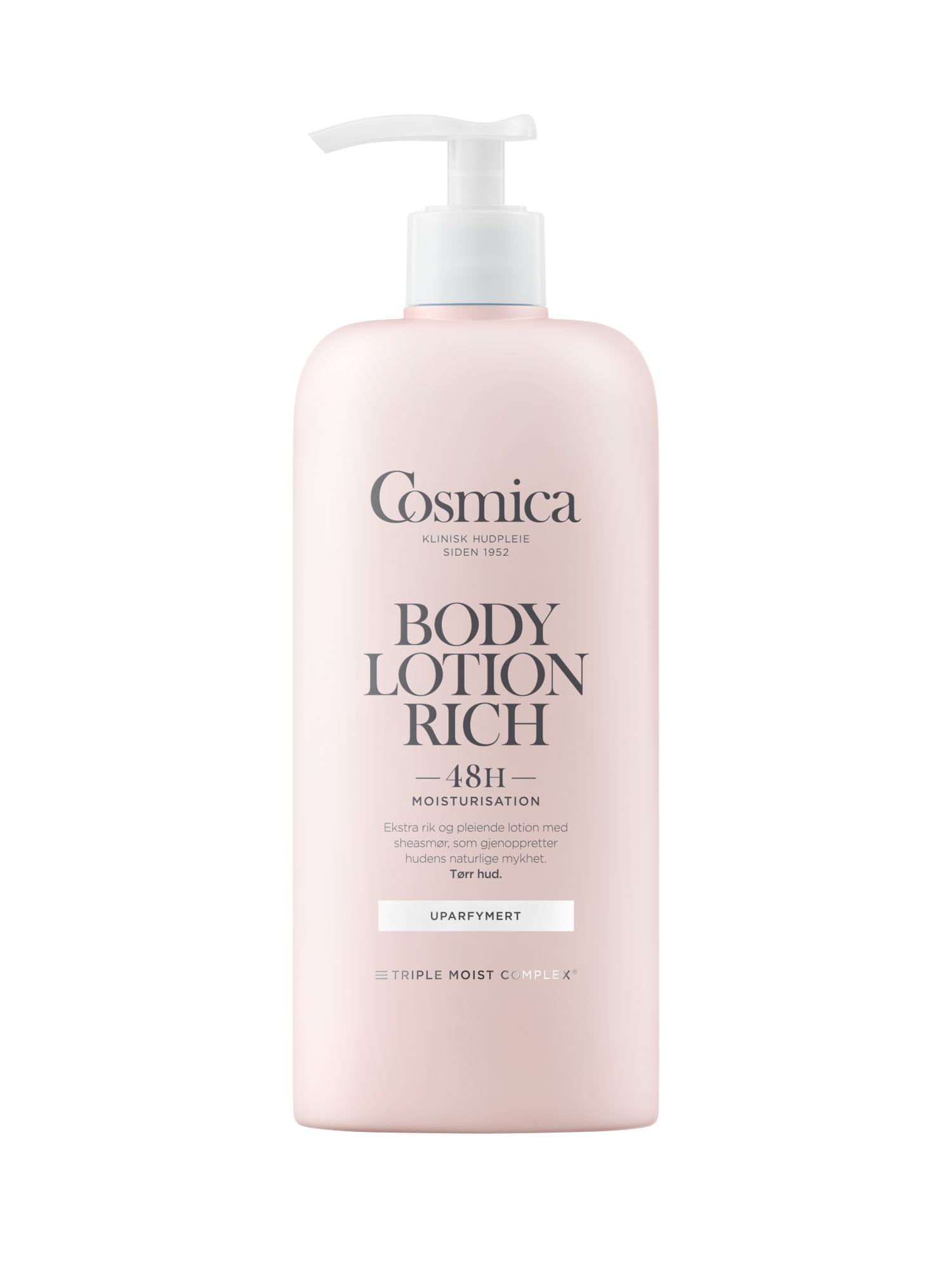Bodylotion Rich u/parfyme, 400 ml