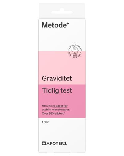 Metode graviditetstest tidlig 1stk -