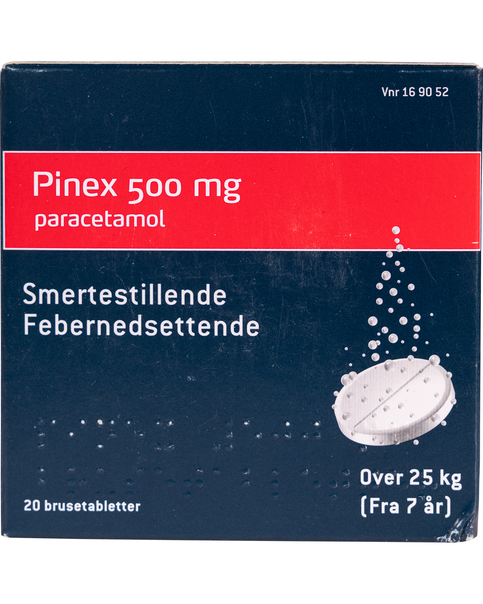Pinex 500 mg brusetabletter 20 stk - Apotek 1