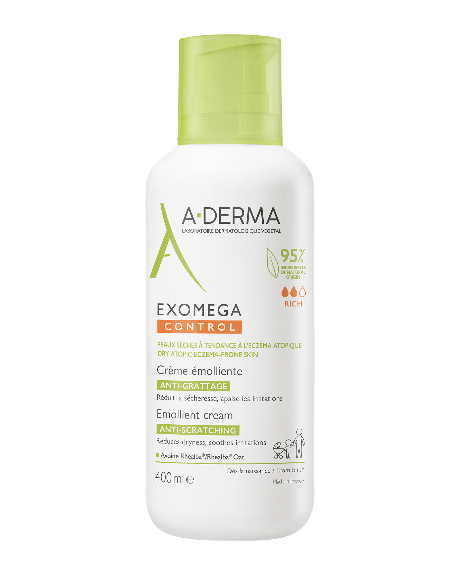 A-DERMA EXOMEGA CONTROL 400ml 2本セット Amazon | A-derma Exomega Control Emollient Cream 400ml エクソメガ