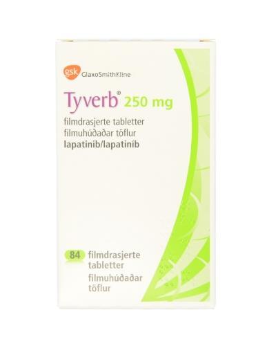 Tyverb Tablett 250 mg 84 stk - Apotek 1