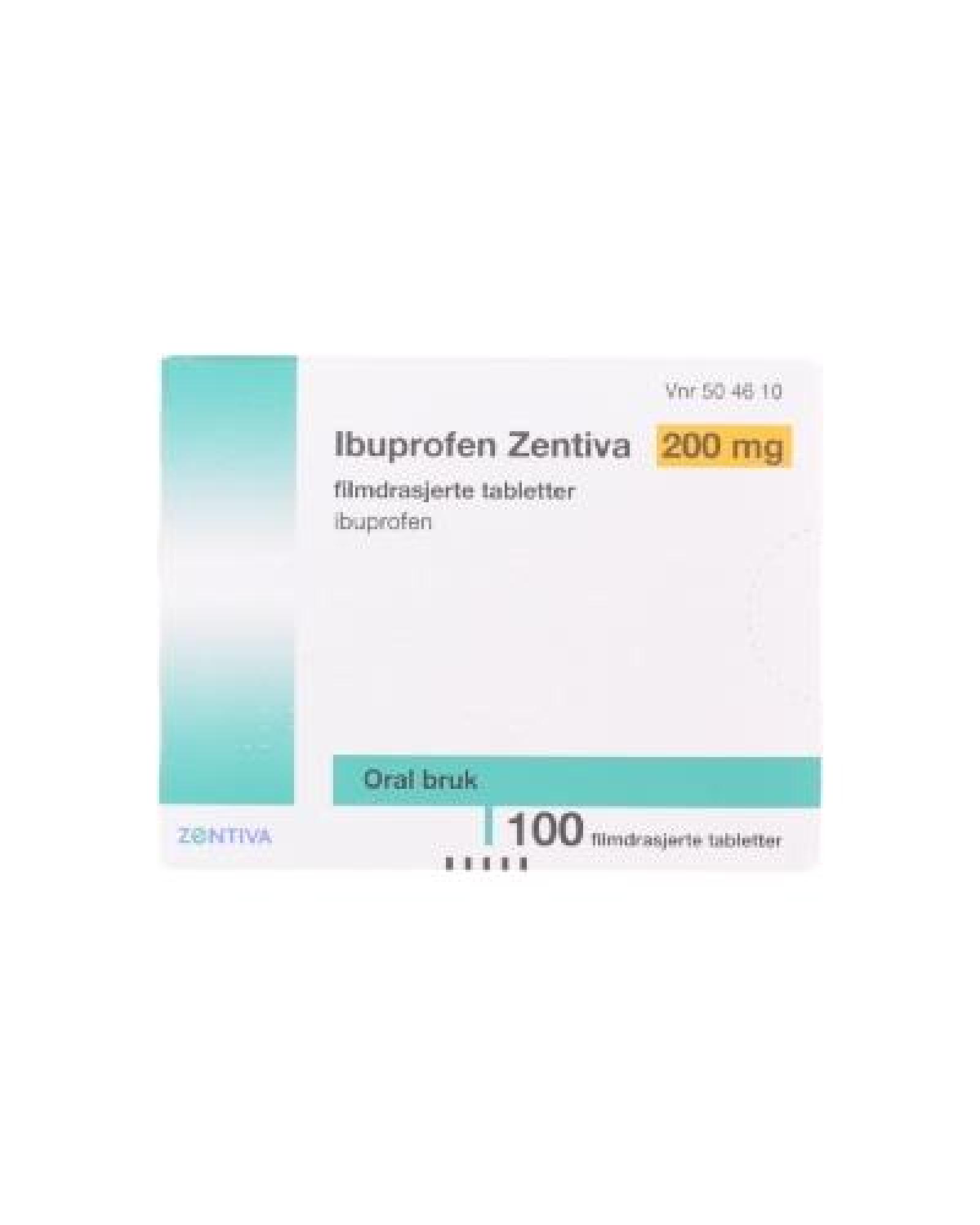 Ibuprofen zentiva tab 200mg Apotek 1