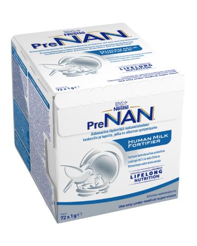 PreNAN Human Milk Fortifier næringstilskudd 72x1 g