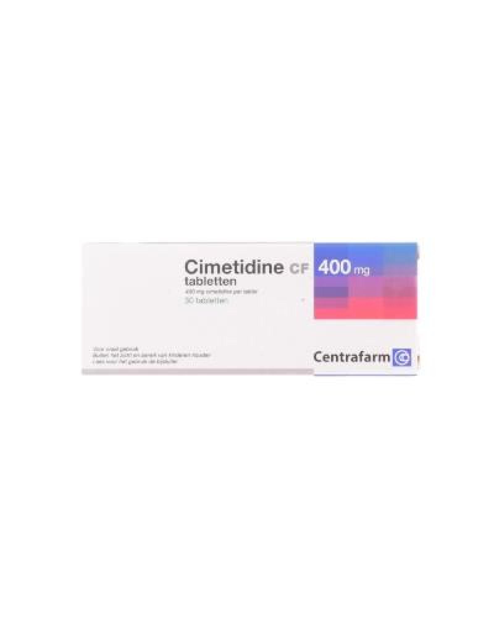 Cimetidine centrapharm 400mg tabletter 30 stk - Apotek 1