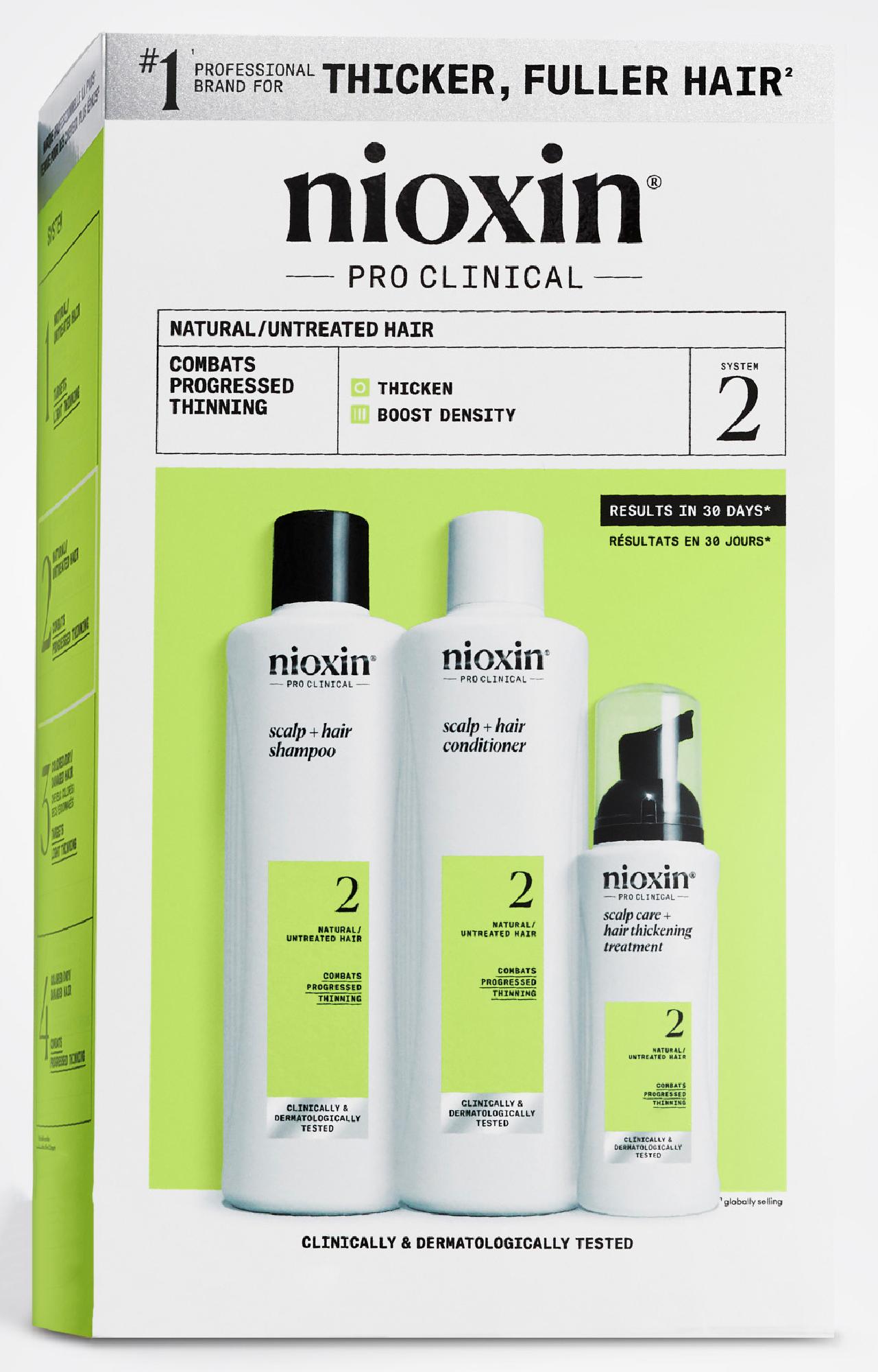 CHAP UP Hair Restorer 120ml 2本セット Nioxin System 2 Trial Kit hårpleiesett 150+150+40 ml - Apotek 1