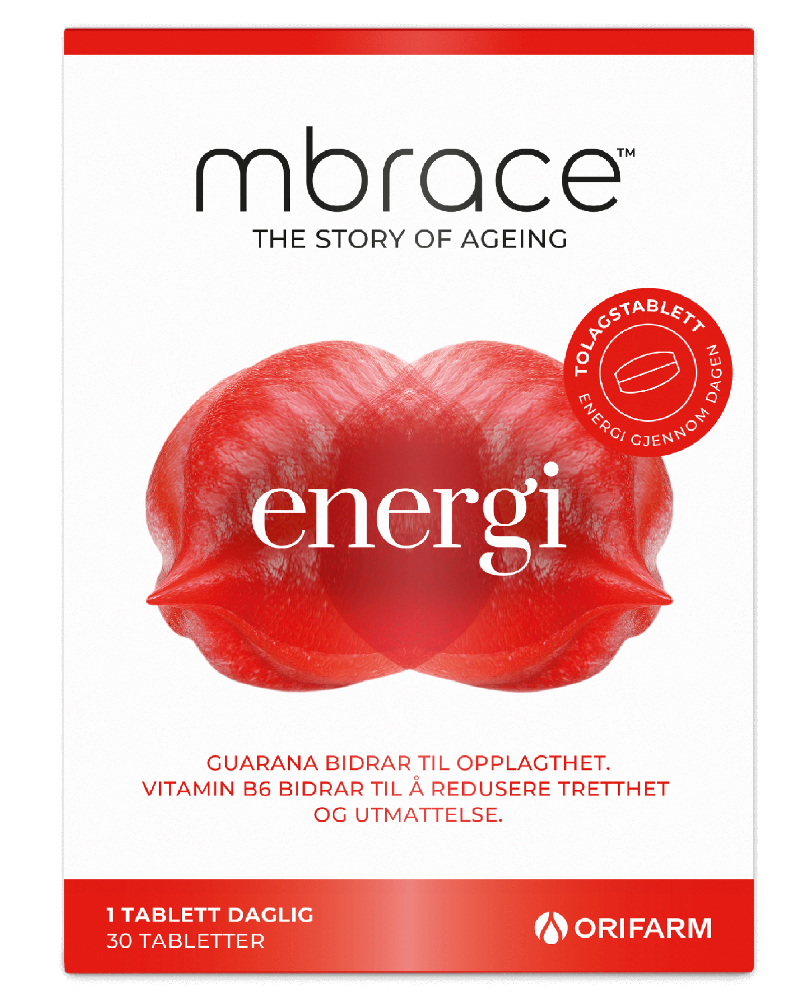 mbrace Energi tabletter 30 stk Apotek 1