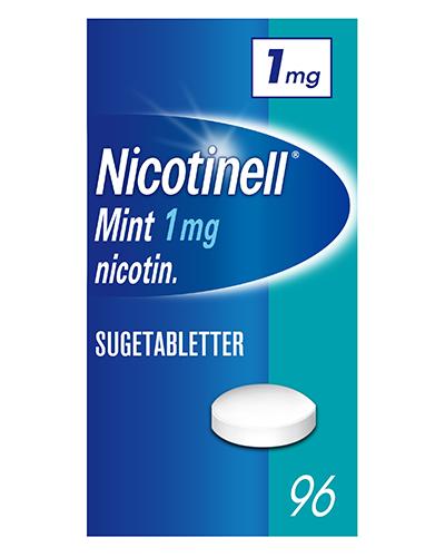 Nicotinell Mint Sugetablett 1mg 96stk
