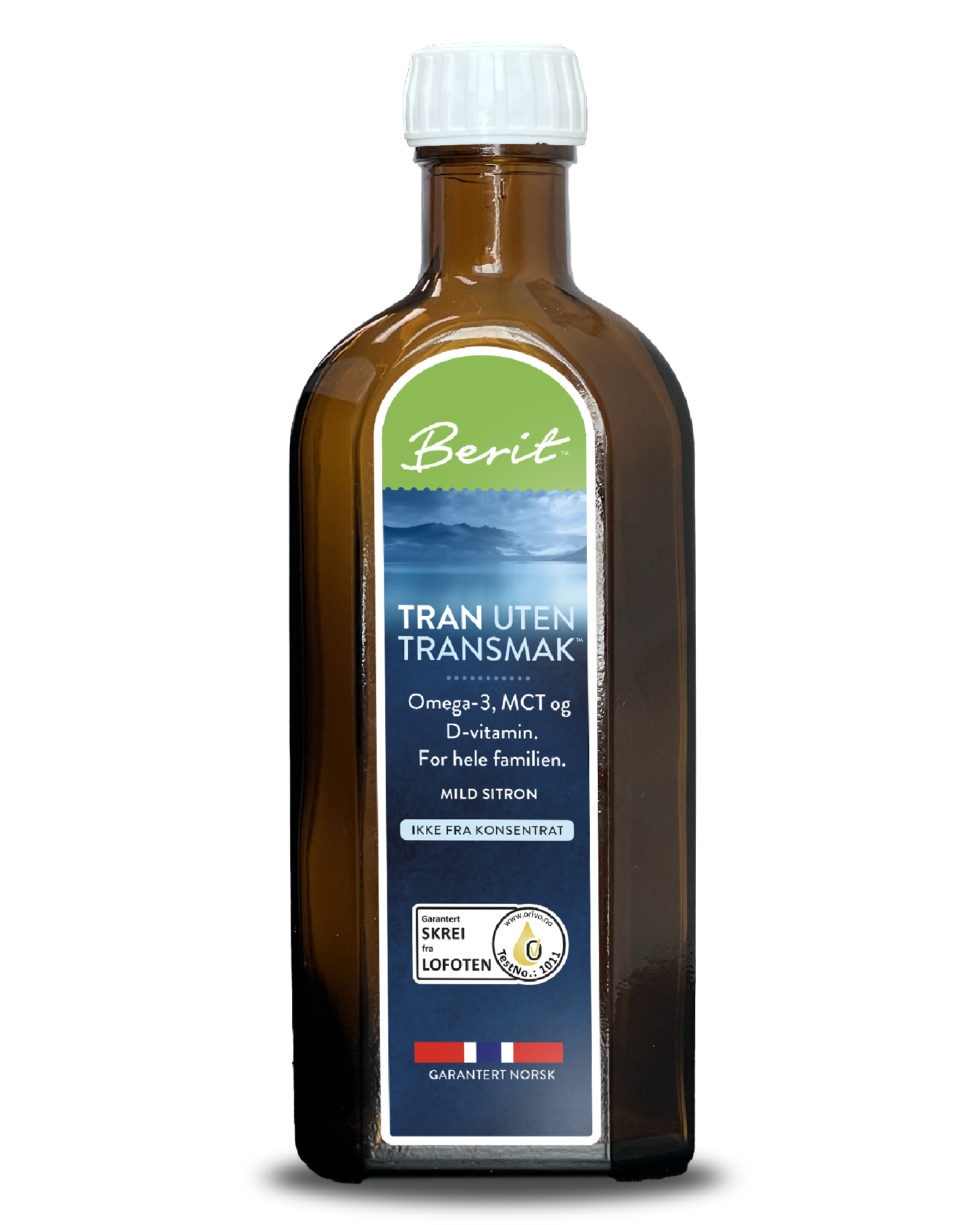 Berit Nordstrand Tran uten Transmak 250ml