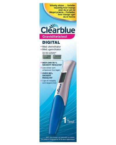 Clearblue digital graviditetstest ukeindikator -