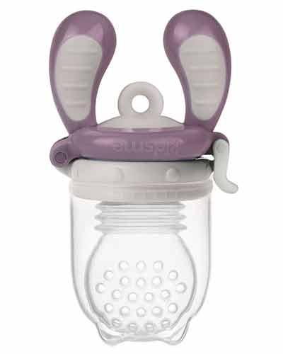 Kidsme Food Feeder spiseredskap lilla 1 stk