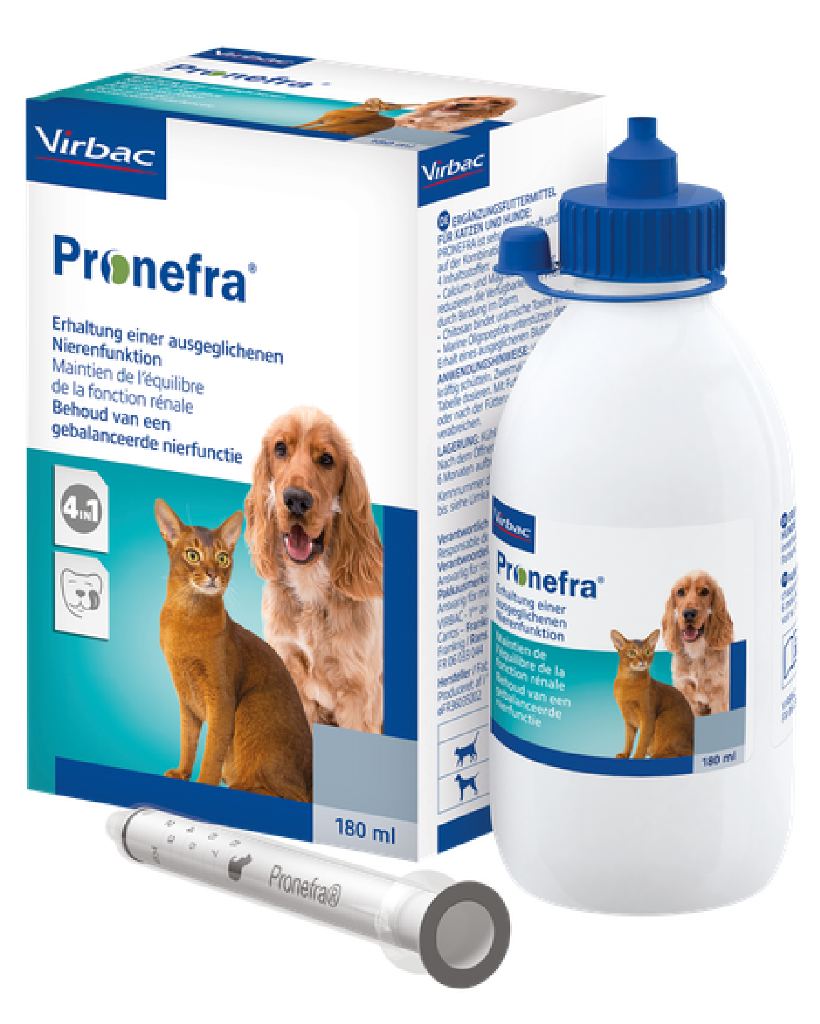 Virbac Pronefra til hund og katt 180 ml Apotek 1