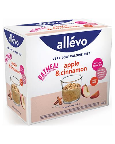 Allevo VLCD Oatmeal Apple & Cinnamon, 15 x 39 g