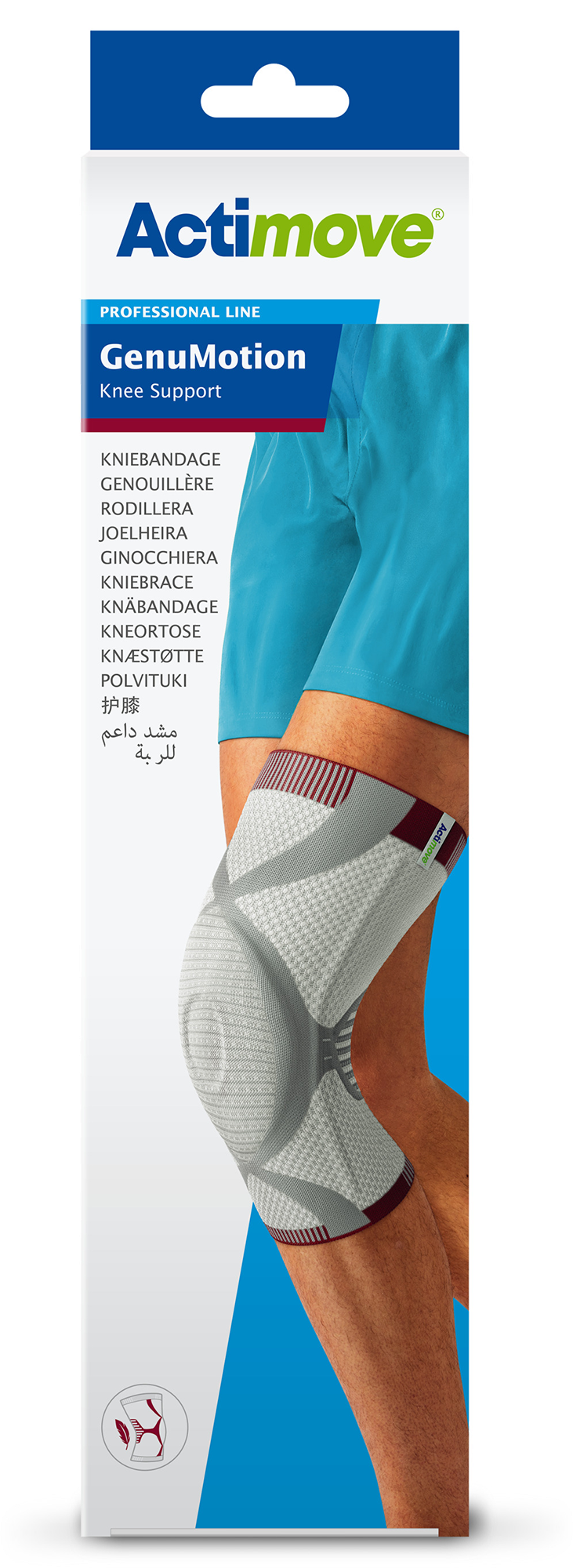 Actimove GenuMotion knestøtte XL 1 stk - Apotek 1