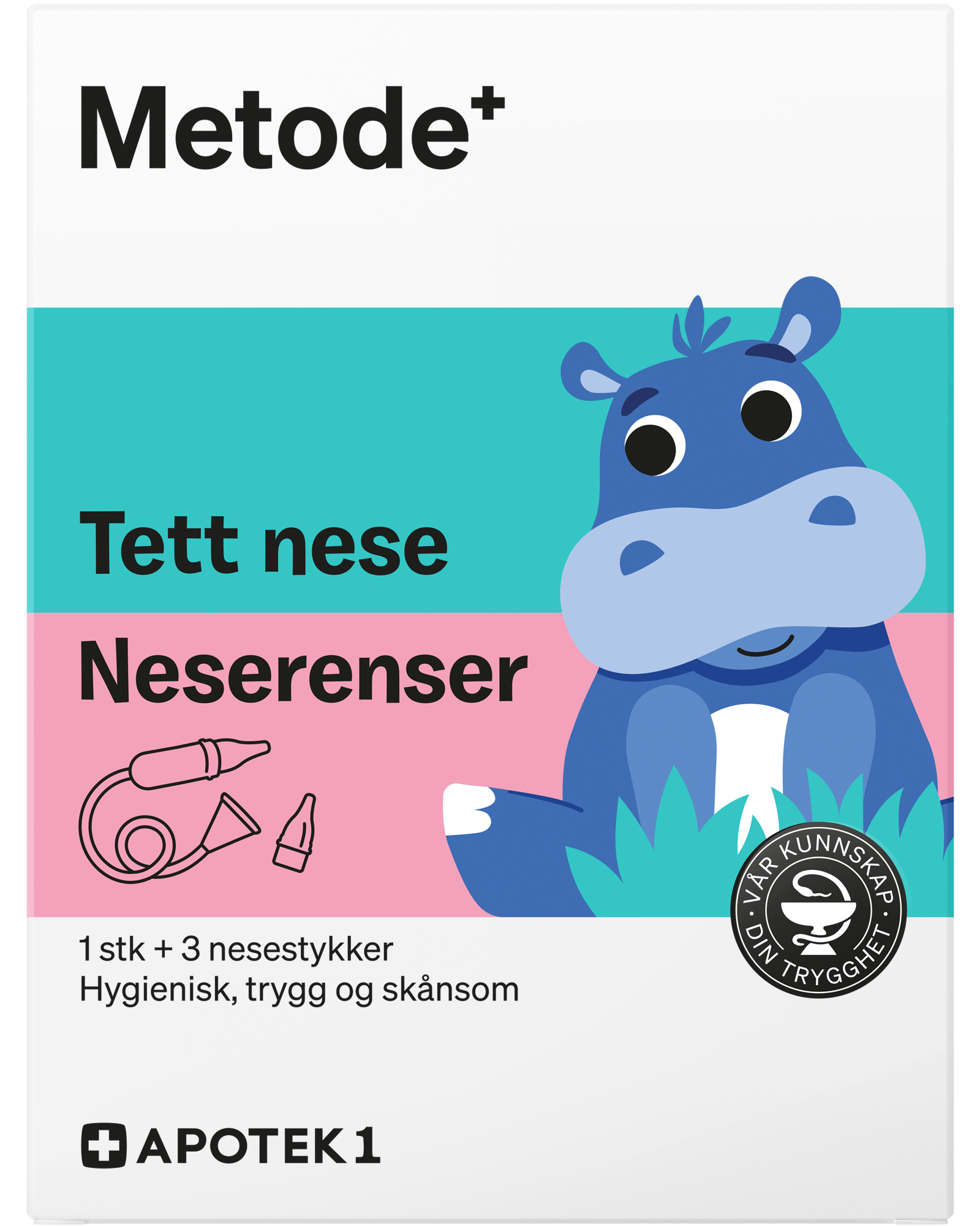 Neserenser for spedbarn 1 stk