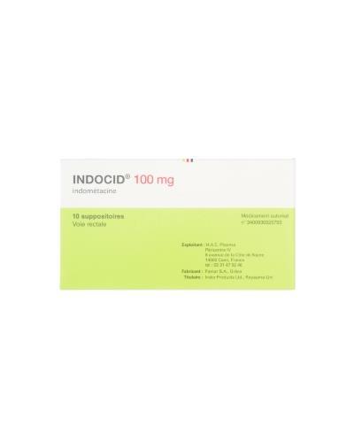 Indocid 100mg stikkpille 10 stk - Apotek 1
