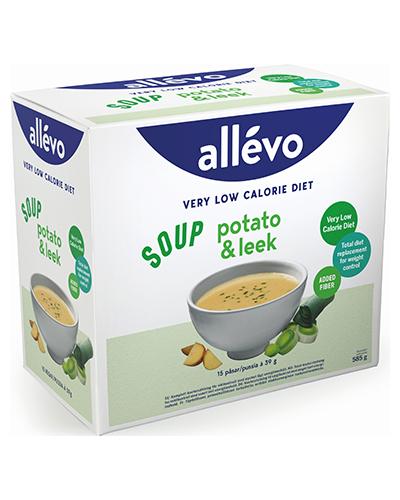 Allevo VLCD Soup Potato & Leek, 15 x 39 g