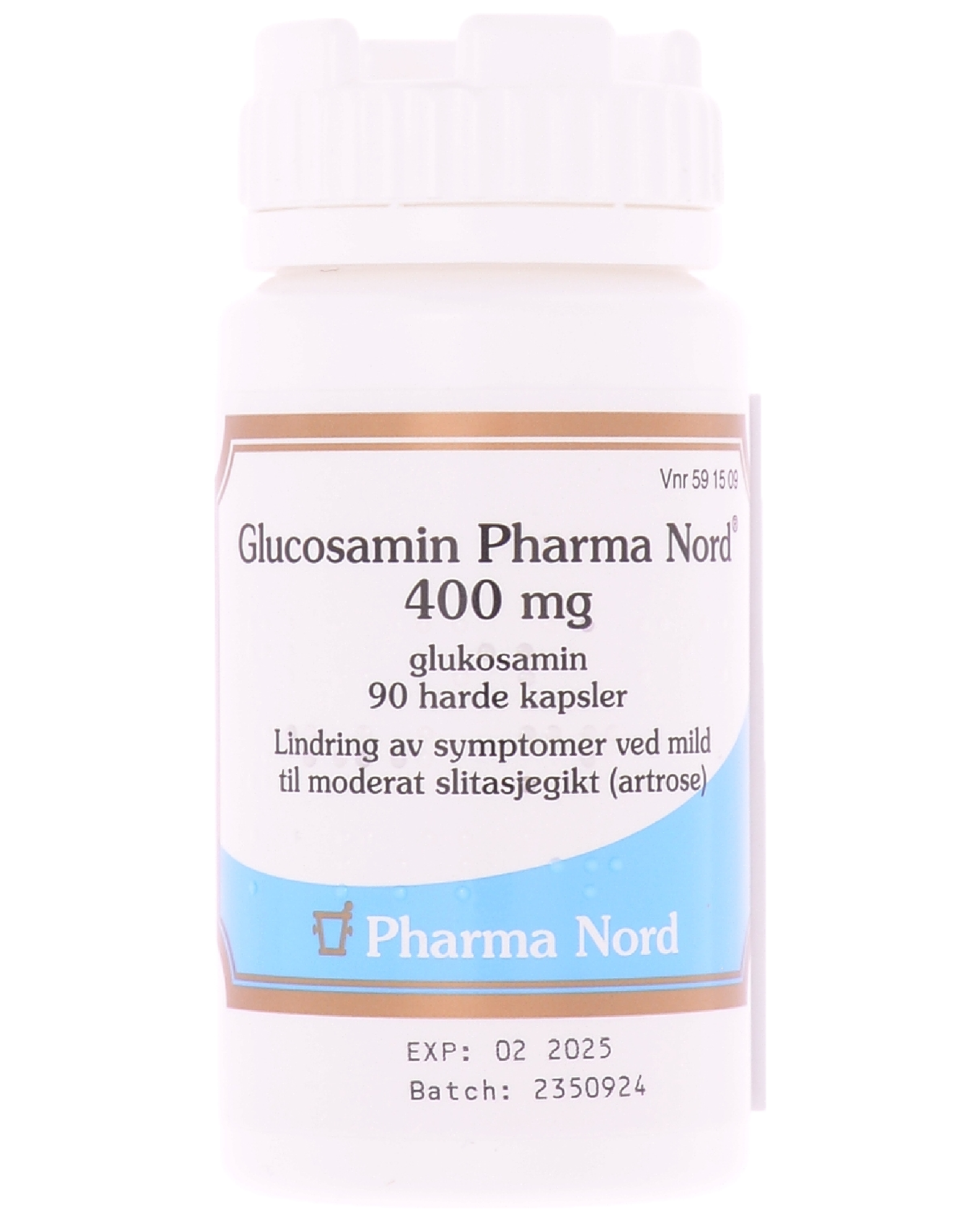 Glucosamin Pharma Nord 400 mg kapsler 90 stk Apotek 1