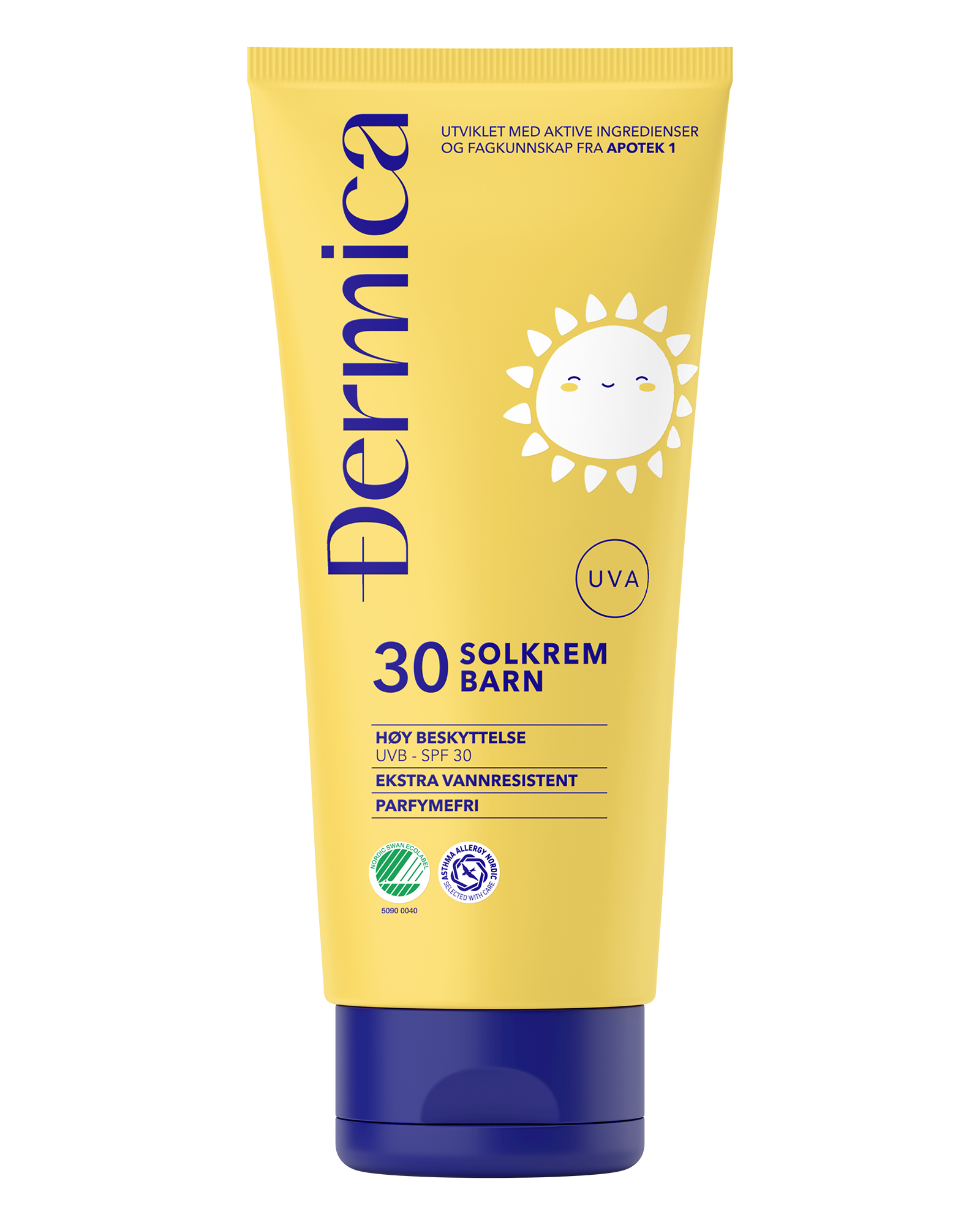Dermica solkrem til barn SPF30 200 ml