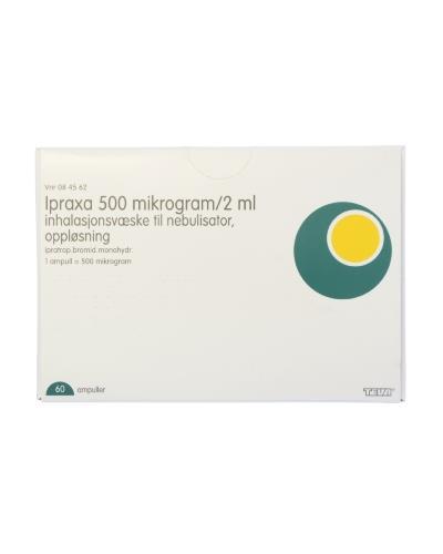 Ipraxa 500 mikrog/2 ml inhalasjonsvæske til nebulisator, oppløsning ...