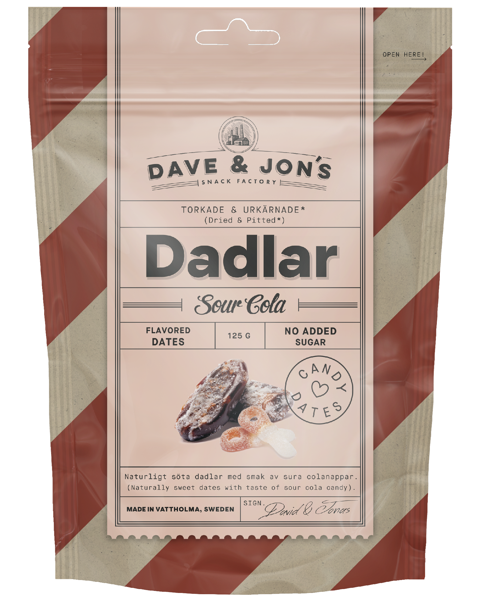 Dave&Jon's Dadler Sour Cola 125g