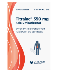 Titralac 350 mg tabletter 200 stk - Apotek 1