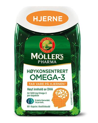Omega-3 Hjerne, 80 kapsler