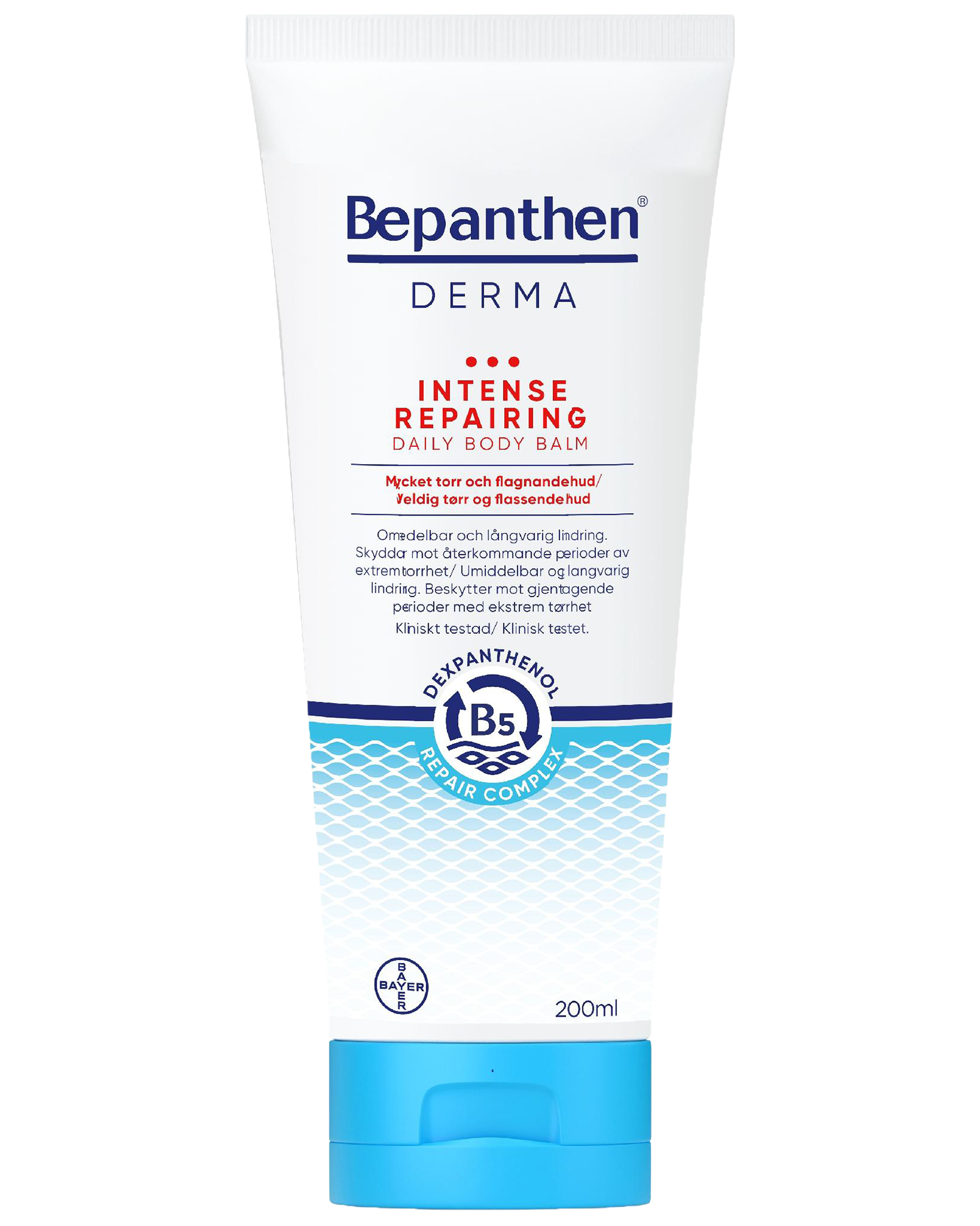 Bepanthen Derma Intense Repairing kroppskrem balm 200 ml - Apotek 1