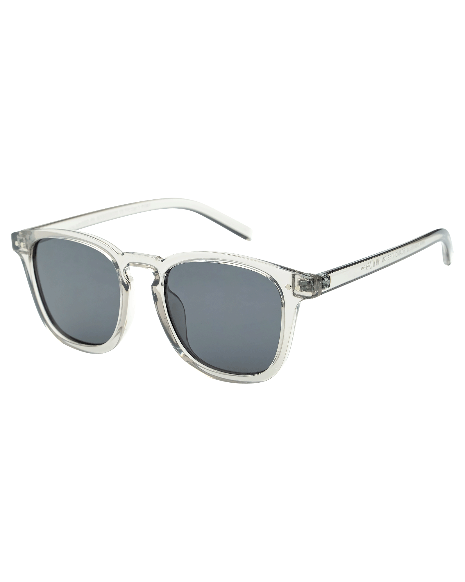 019  Polarized Light Grey W Grey Pol Lens, solbriller, unisex Light Grey/Grey Pol